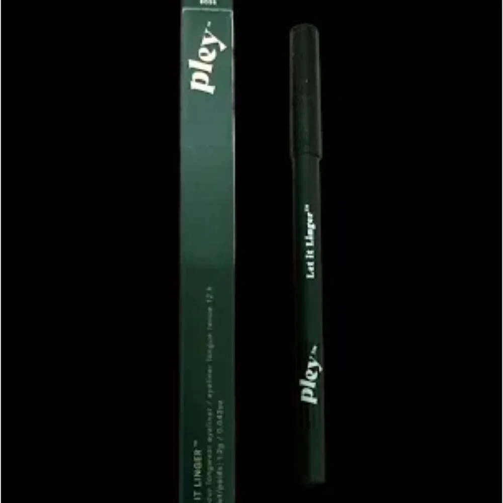 BNIB PLEY Beauty LET IT LINGER™ 12-Hour Eyeliner — Flora (Black)
